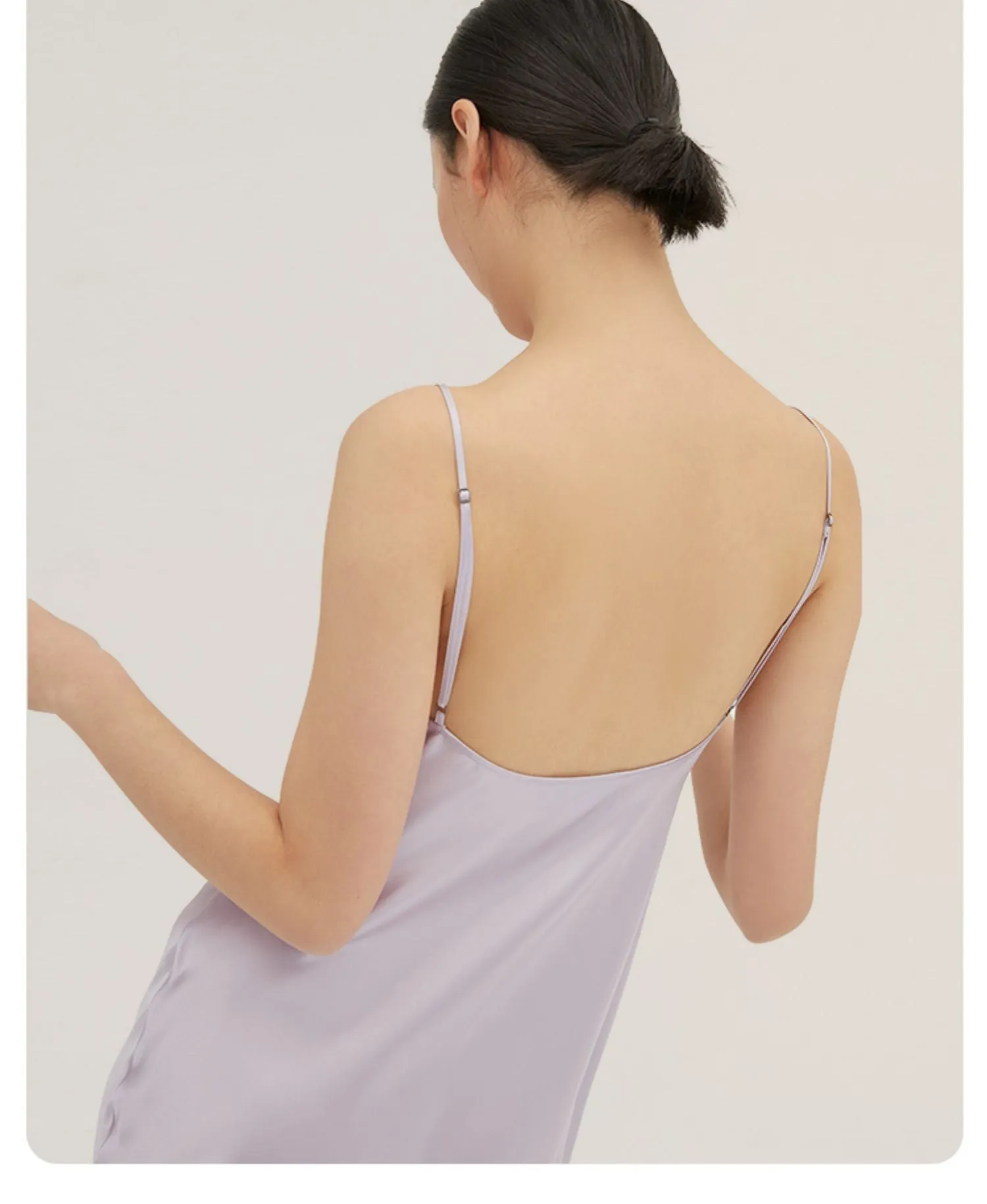 19MM Full Lace-trimmed Dress
