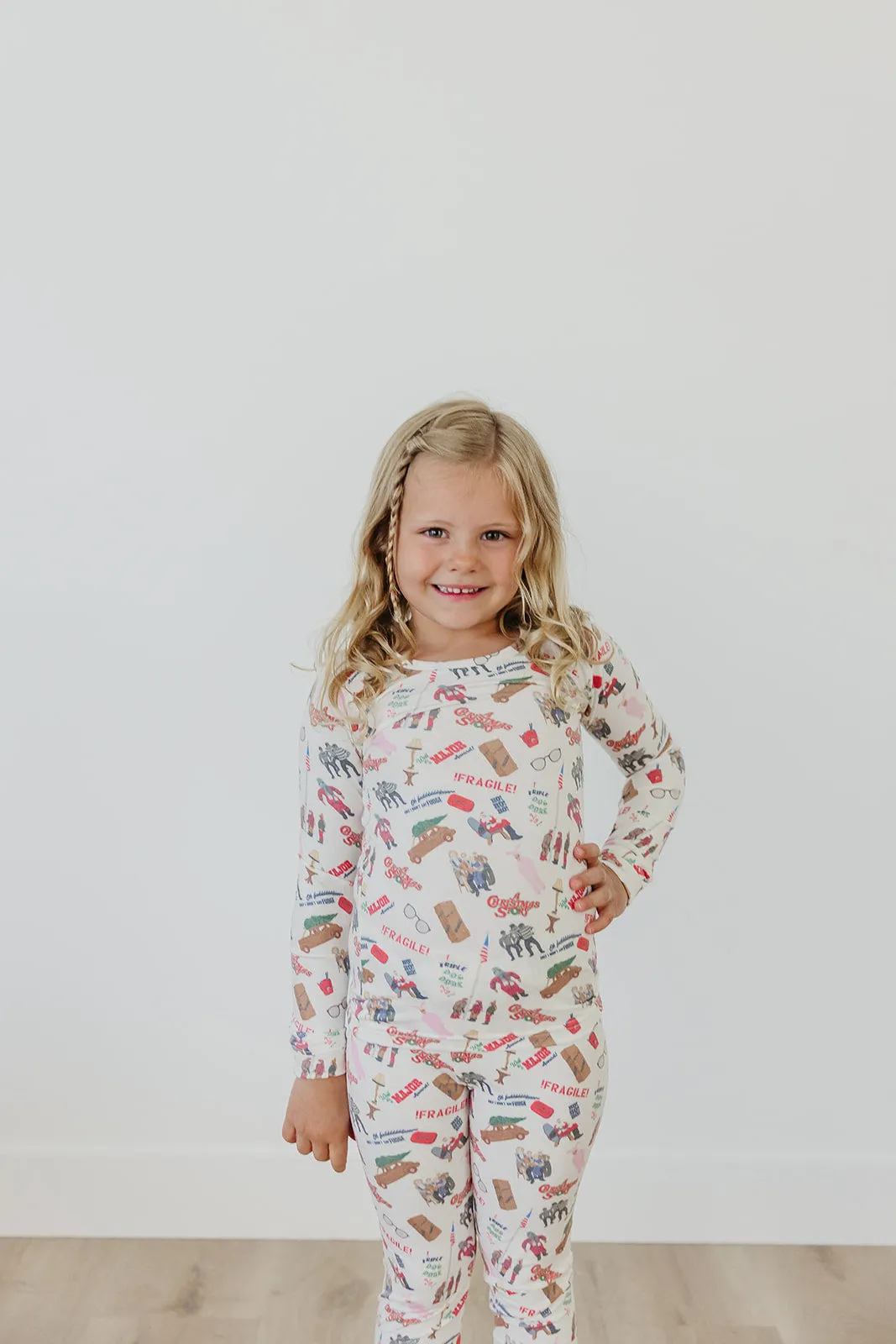 2pc Long Sleeve Pajama Set - A Christmas Story