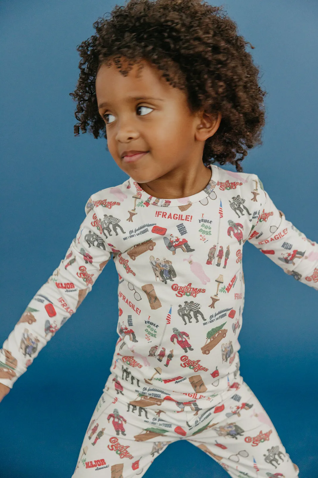 2pc Long Sleeve Pajama Set - A Christmas Story