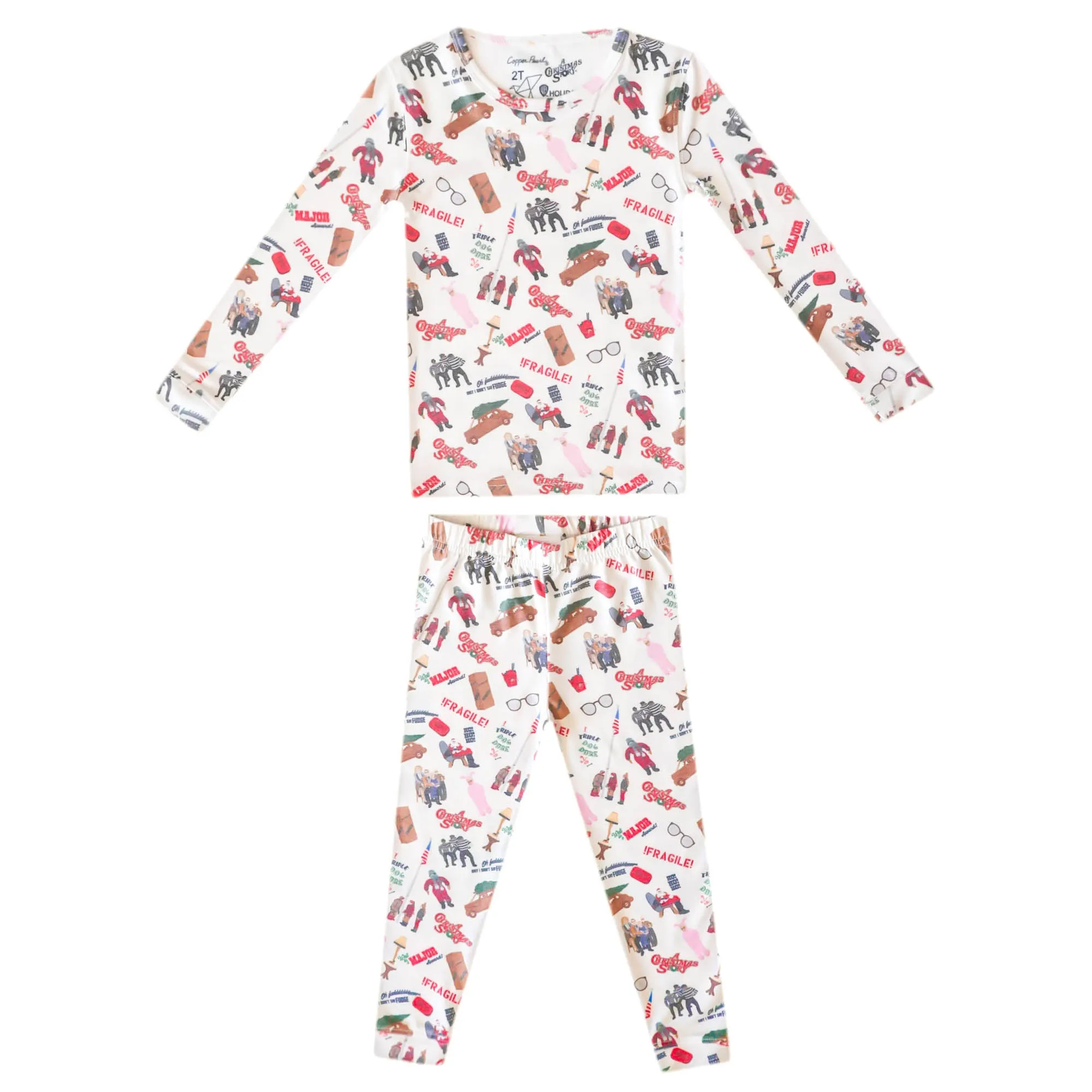 2pc Long Sleeve Pajama Set - A Christmas Story