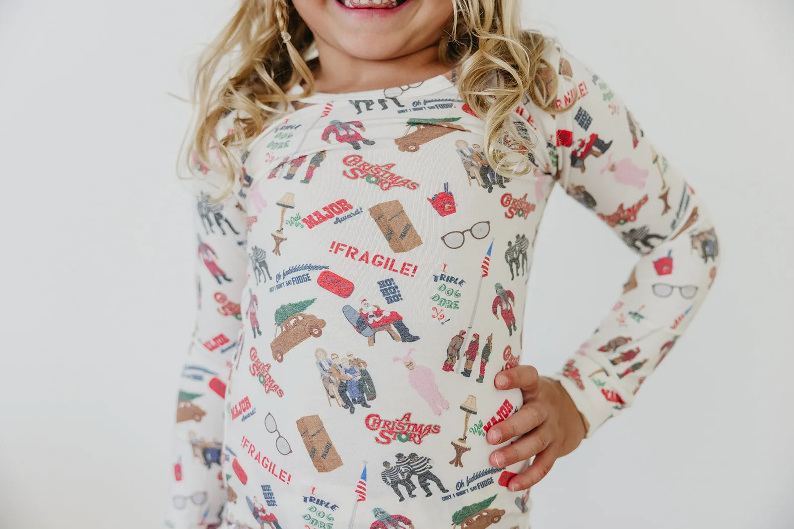 2pc Long Sleeve Pajama Set - A Christmas Story