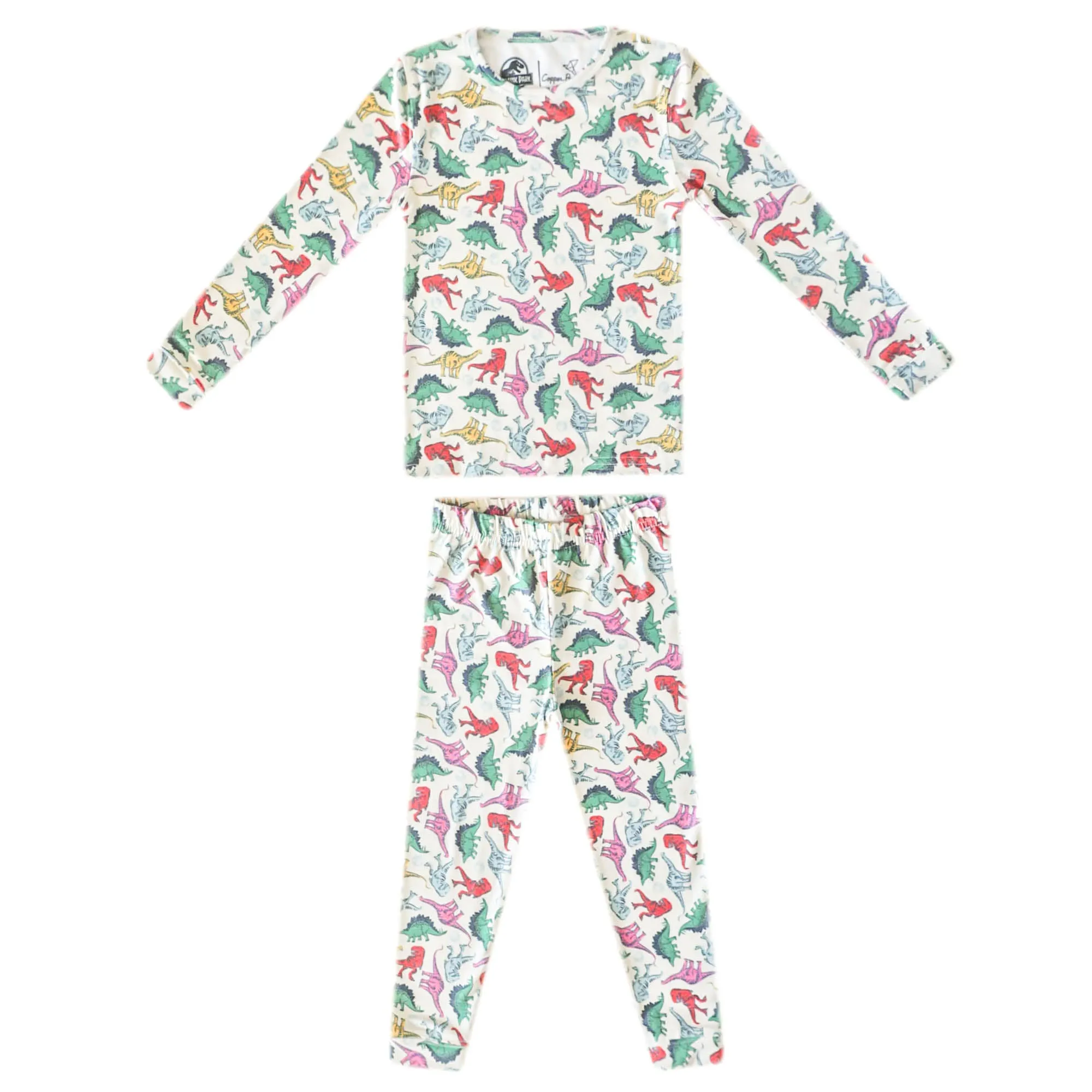 2pc Long Sleeve Pajama Set - Dinosaurs of Jurassic Park