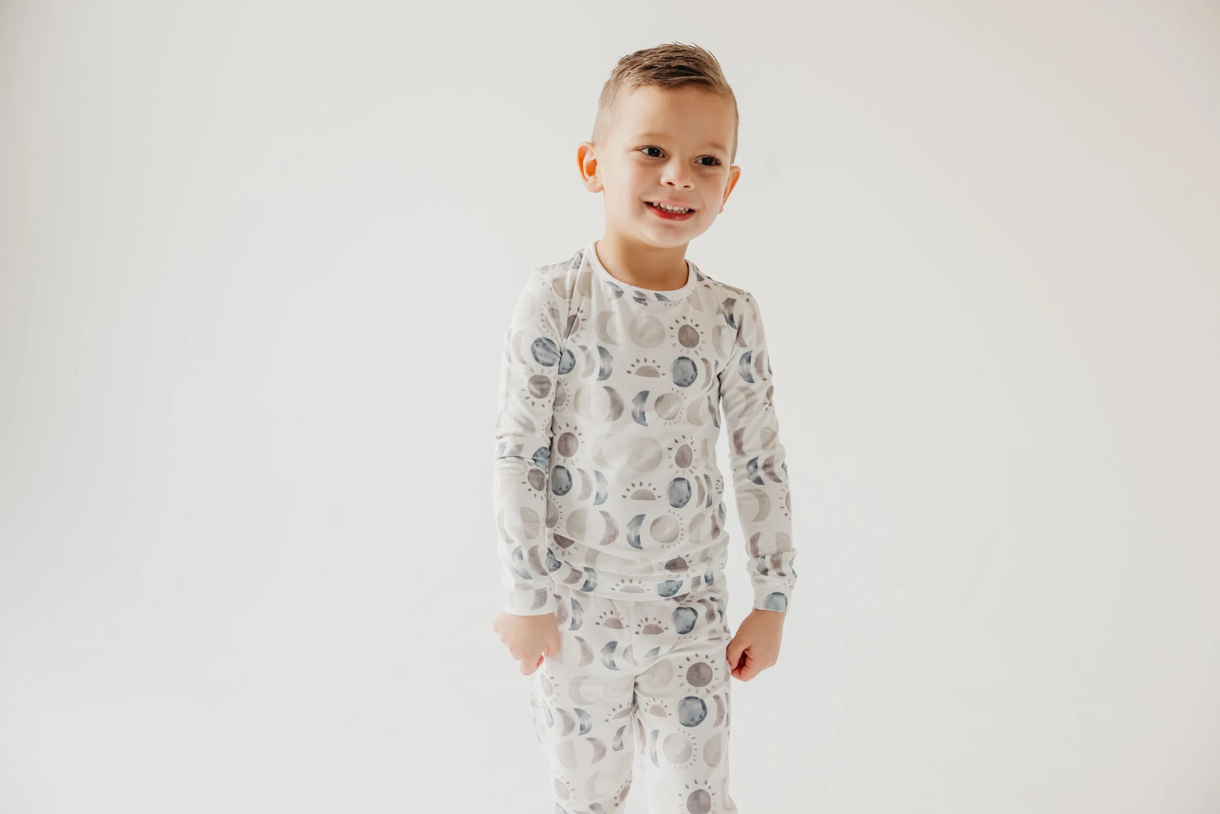 2pc Long Sleeve Pajama Set - Eclipse