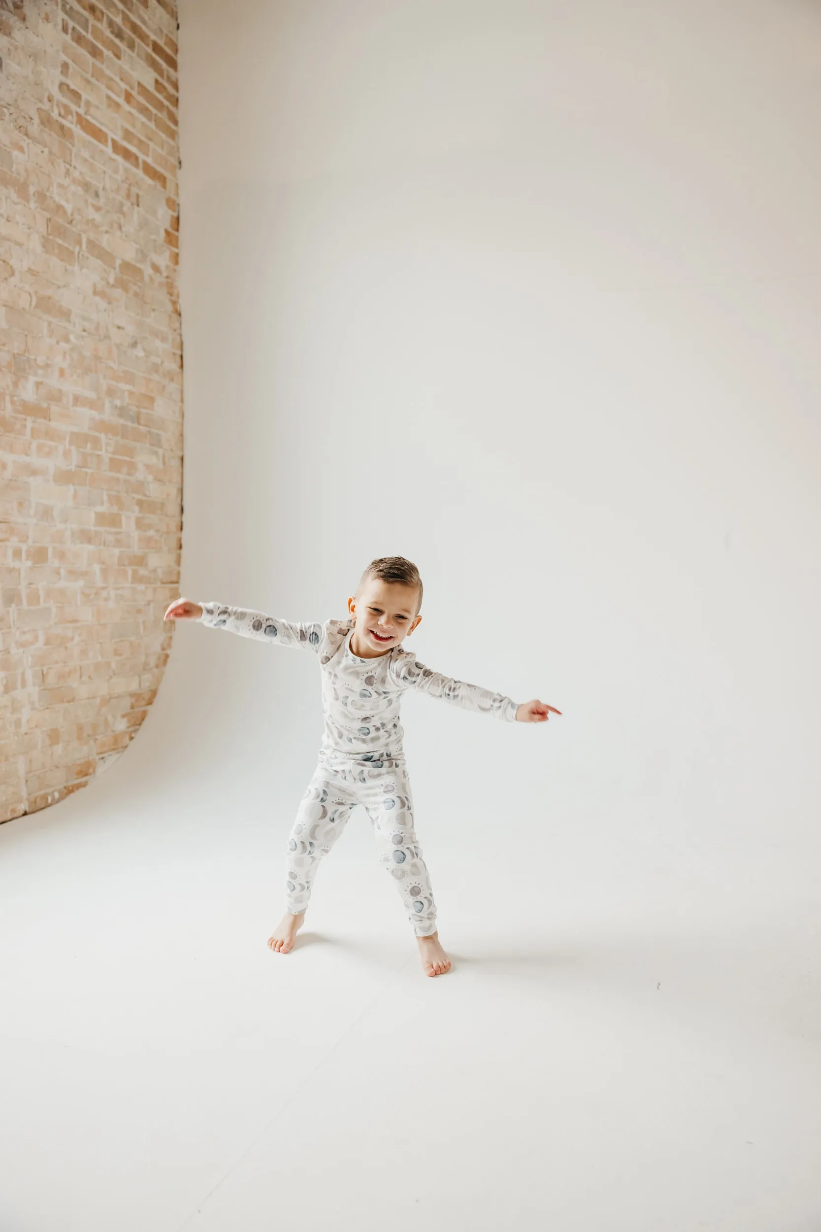 2pc Long Sleeve Pajama Set - Eclipse