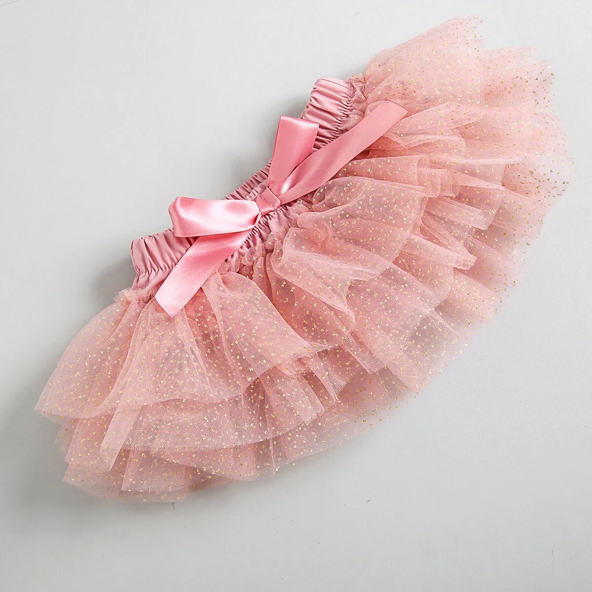Baby Girls First Birthday Outfits Floral Lace Long Sleeve Romper Swiss Dot Skirt Headband Set
