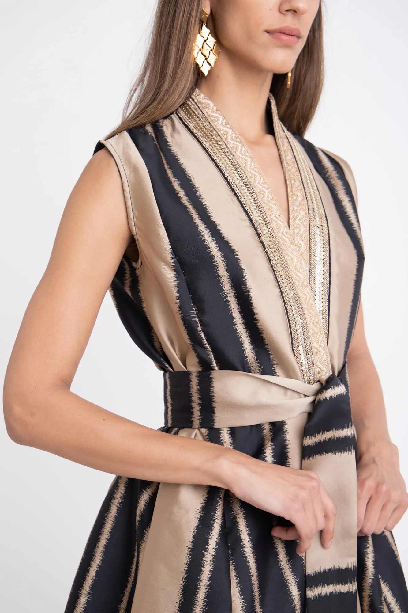 Basma Silk Dress