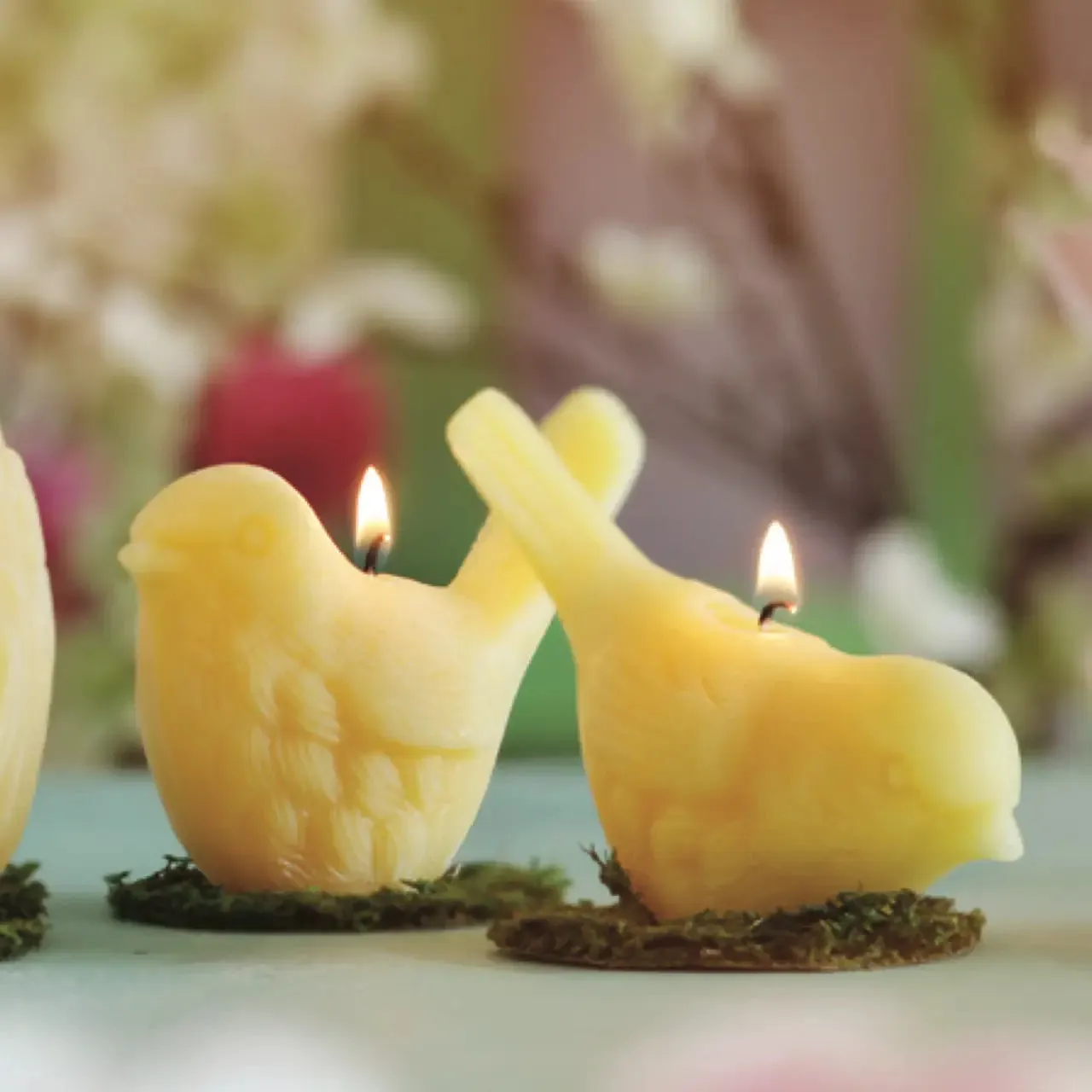 Beeswax Song Birds Novelty Candles - Two Styles