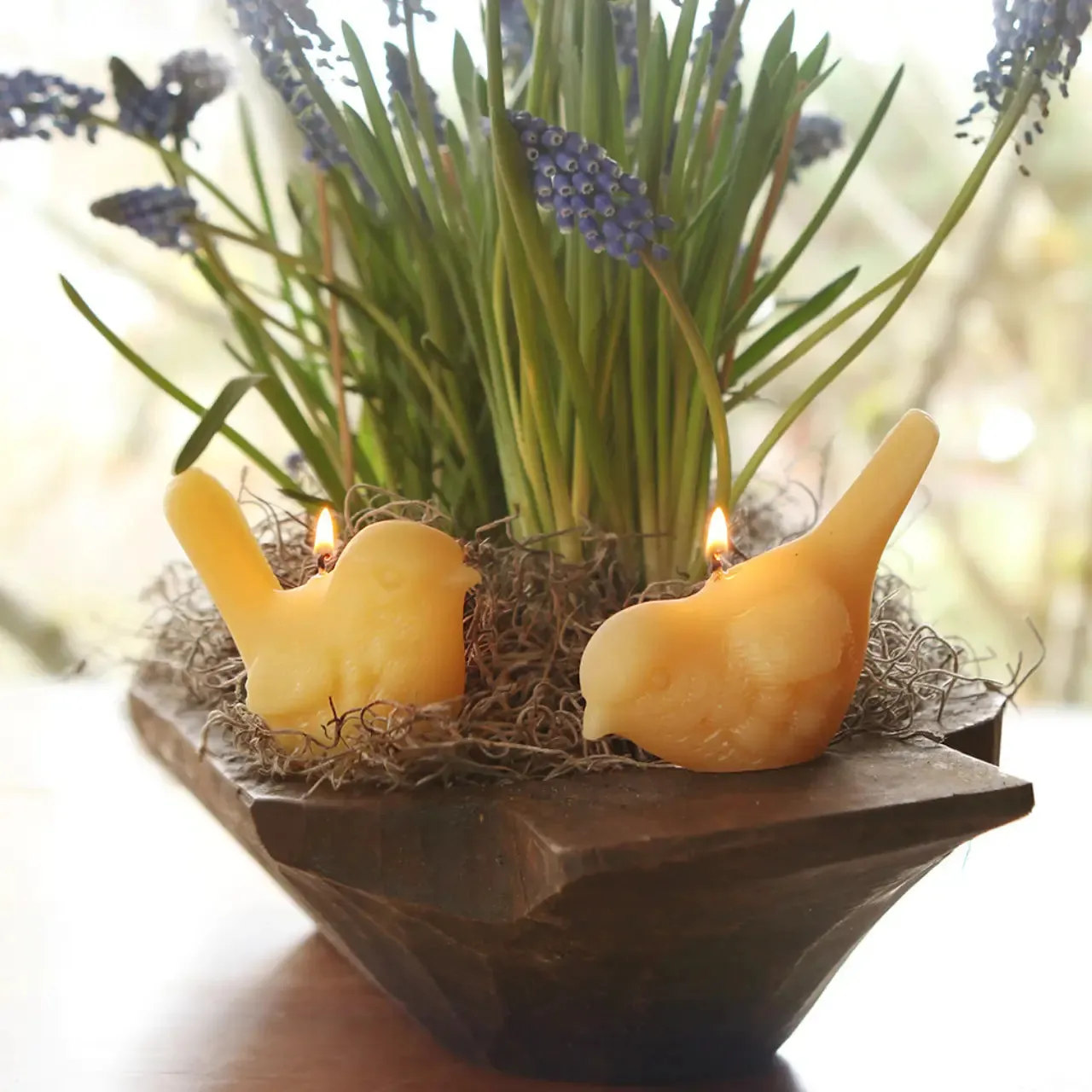 Beeswax Song Birds Novelty Candles - Two Styles