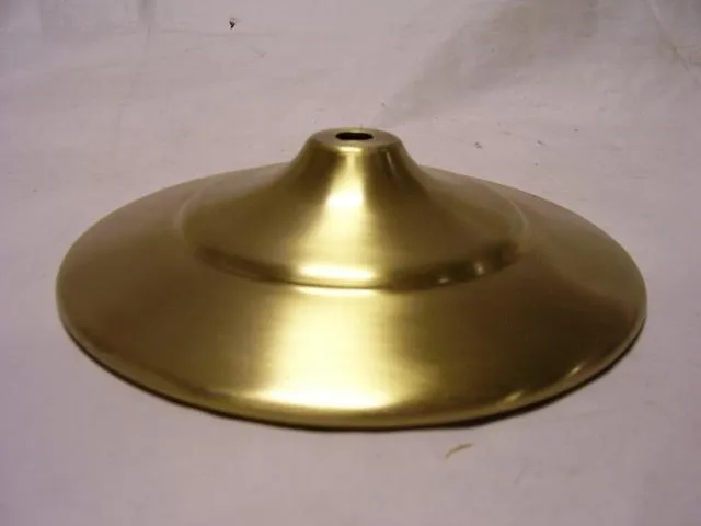 Brass Vase Caps w/Satin Brass Finish - 4-1/8"