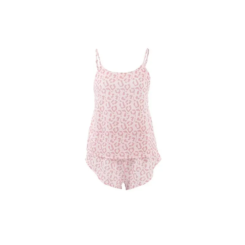 Breezy Cotton Sleeveless Pajama Set – Cute Sleepwear