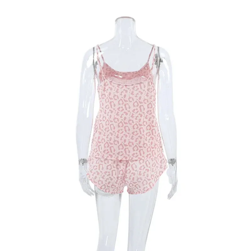 Breezy Cotton Sleeveless Pajama Set – Cute Sleepwear