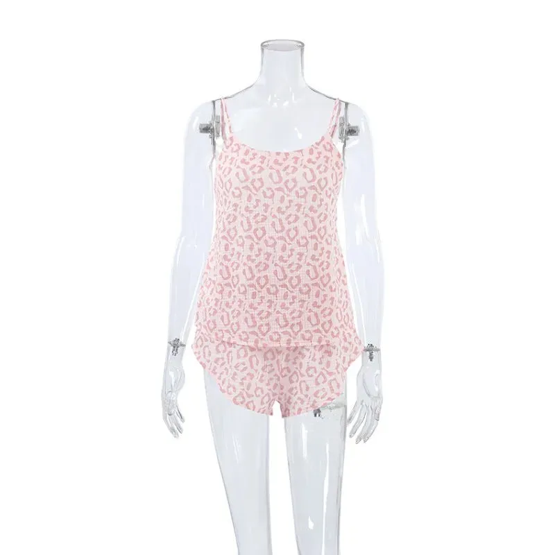 Breezy Cotton Sleeveless Pajama Set – Cute Sleepwear