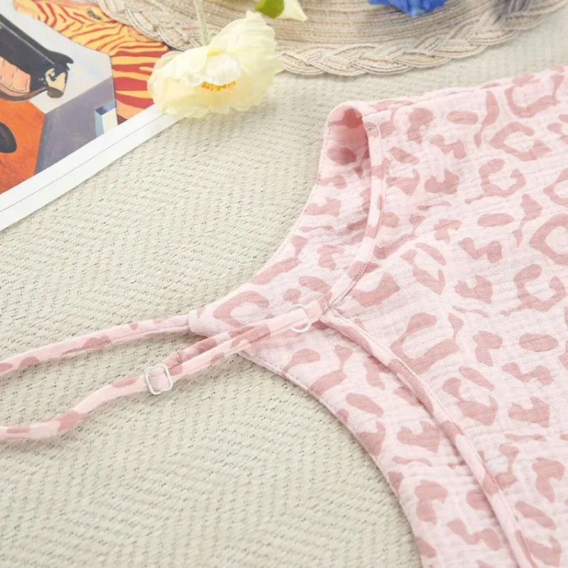 Breezy Cotton Sleeveless Pajama Set – Cute Sleepwear