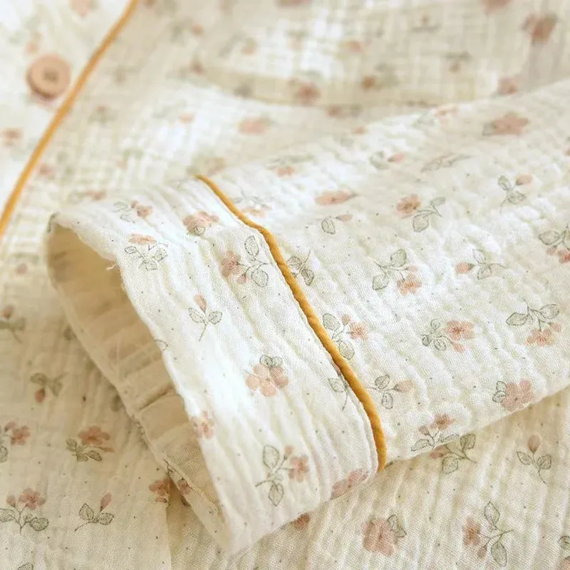 Cotton Floral Pajama Set