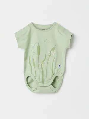 Dragonfly Embroidered Babygrow