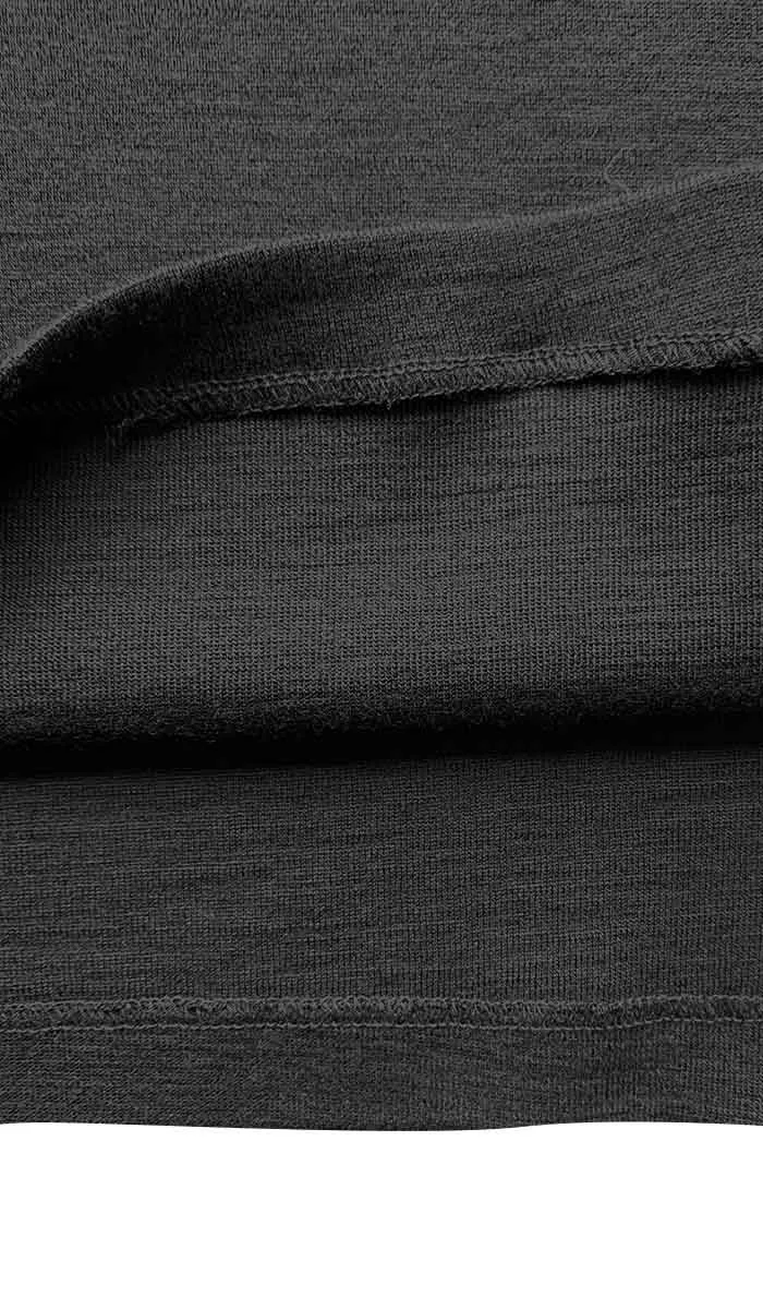 Emmebivi 100% Cotton Singlet in Black 13832