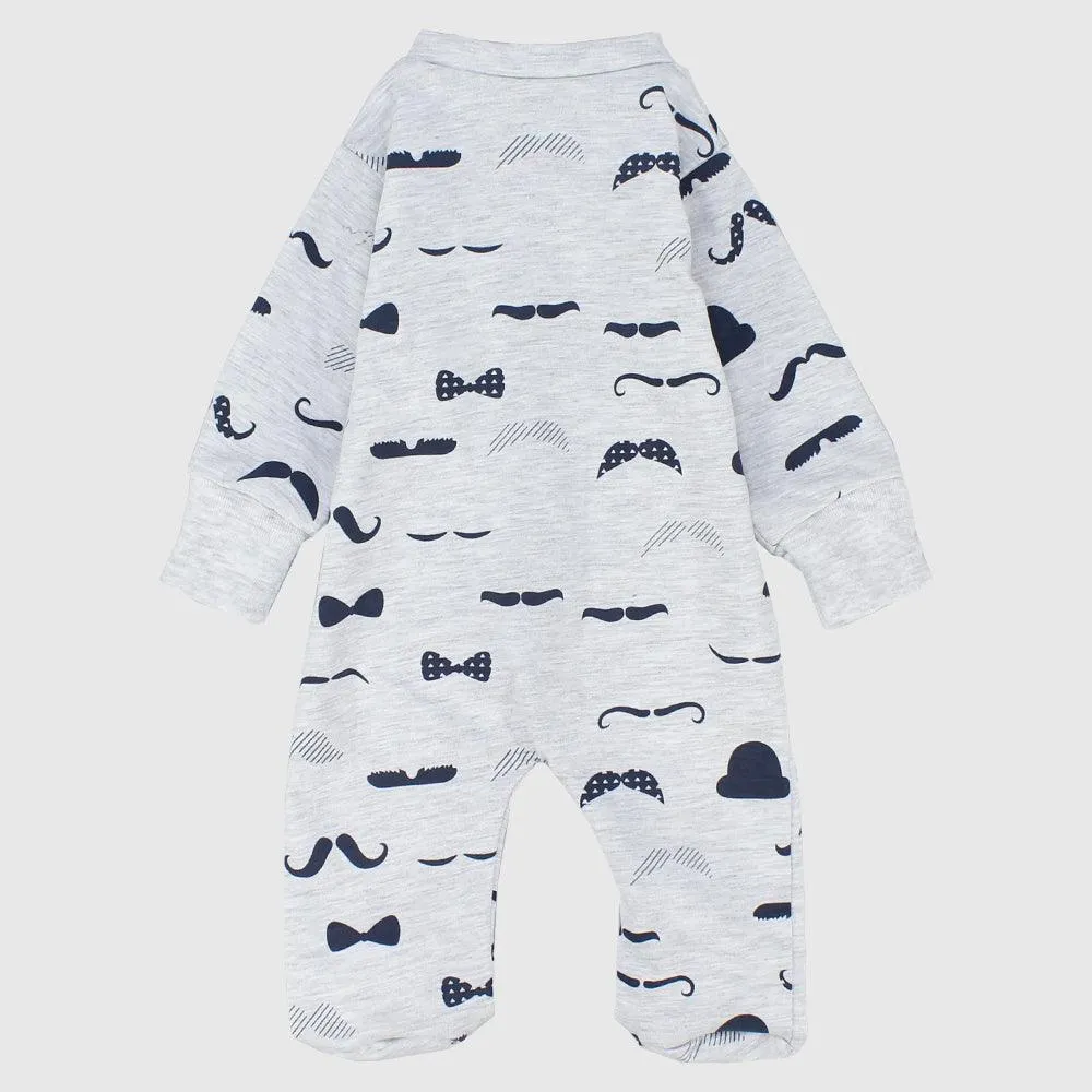 Gentleman Long-Sleeved Baby Footie
