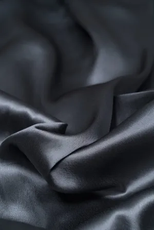 Grey Dyed Satin