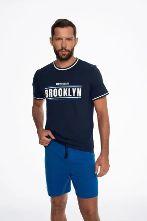 Henderson high quality cotton Short-sleeved shirt Pajamas