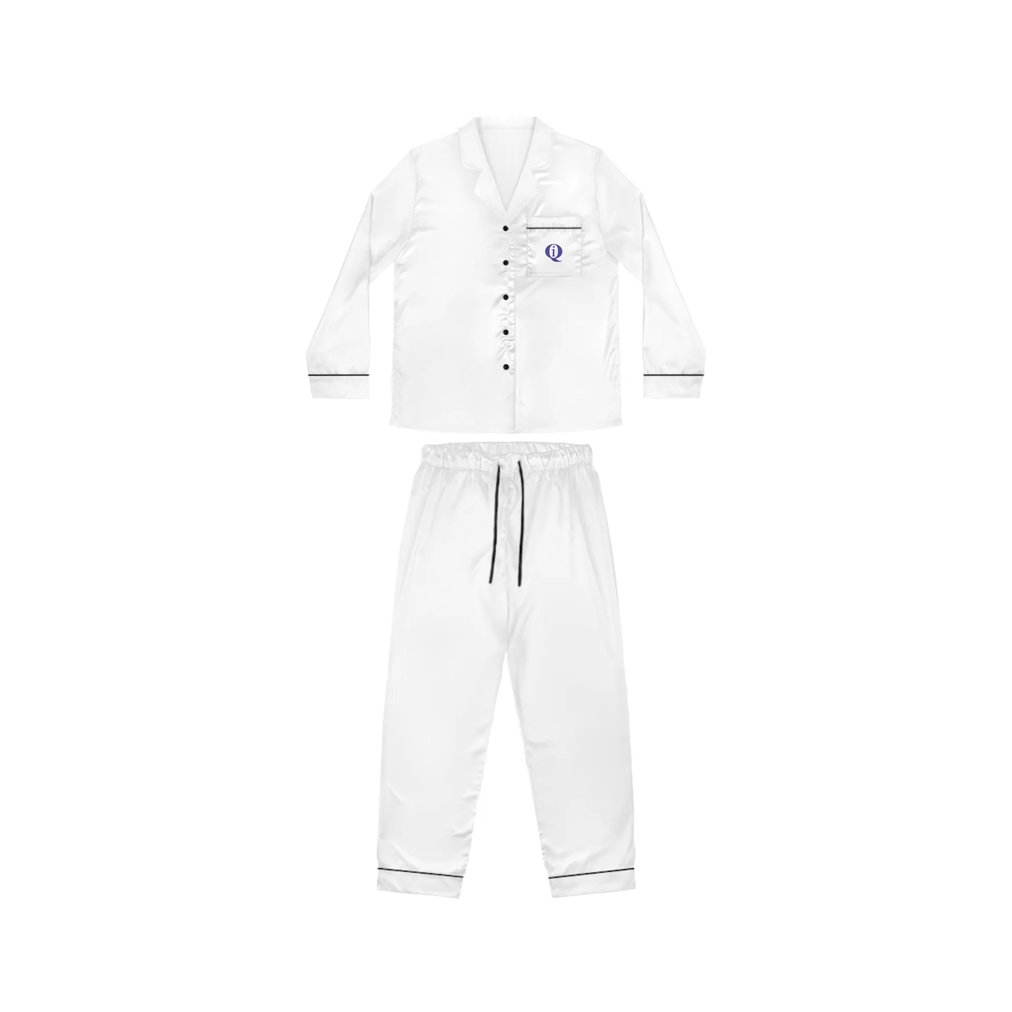 IQ Fashion |  Elegant Women's Satin Pajamas Set