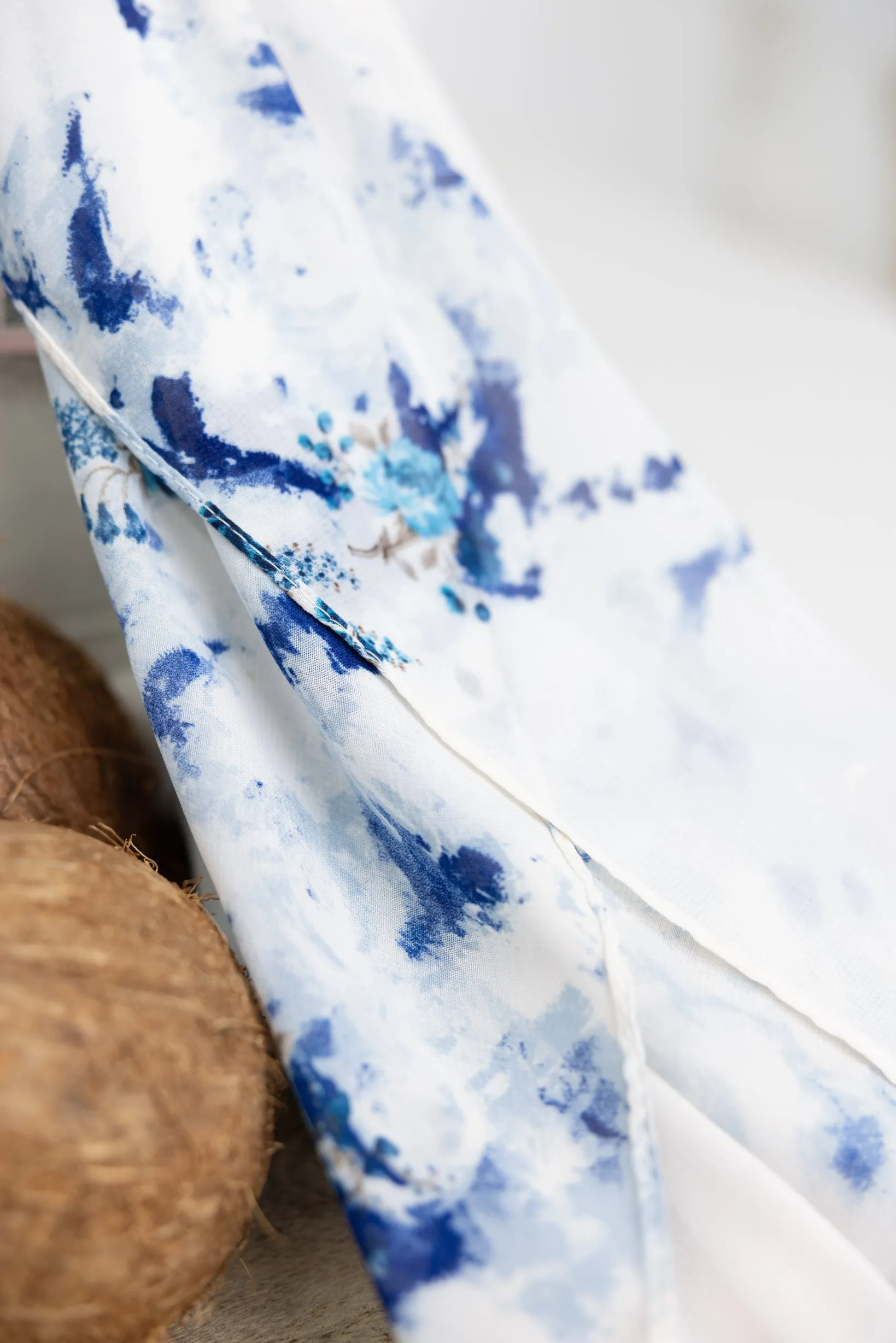 Ivy Square Print Shawl