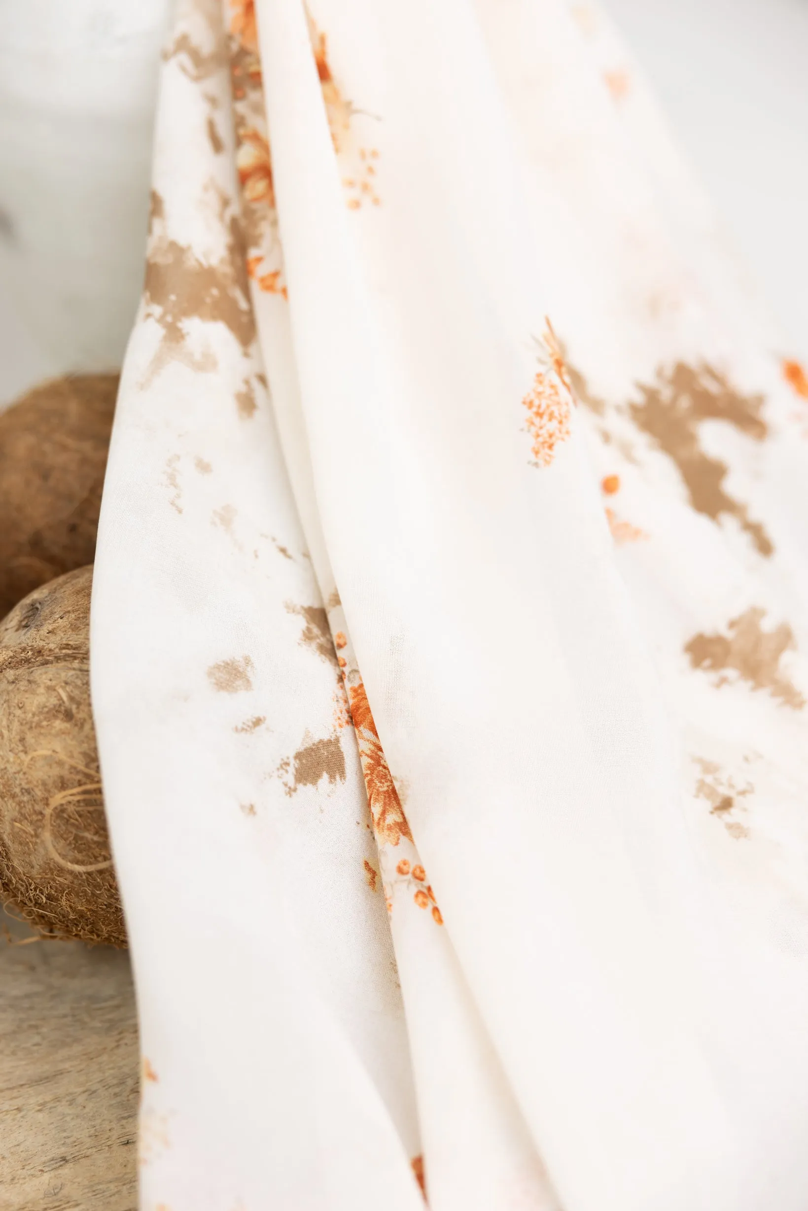 Ivy Square Print Shawl