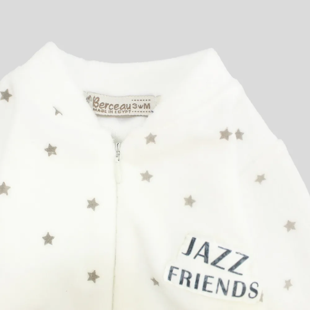 Little Stars Long-Sleeved Baby Footie
