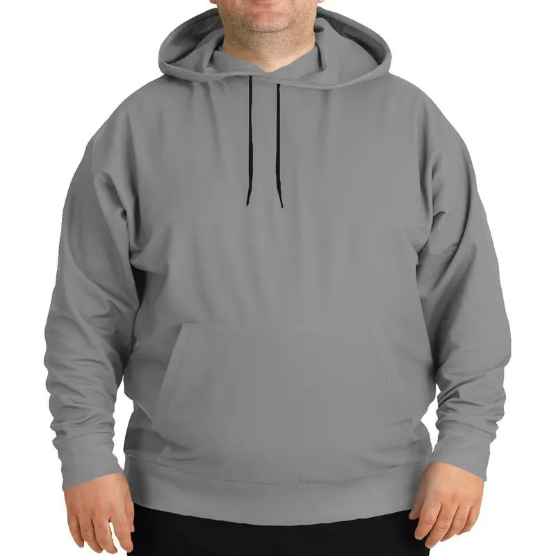 Medium Muted Gray Hoodie | Unisex | with PLUS sizes | C10M10Y10K45