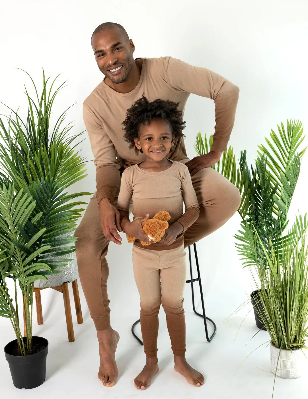 Men's Ombré Dye Cotton Pajamas