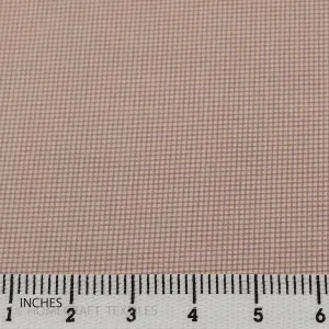 Mushroom Micro Check Cotton Print