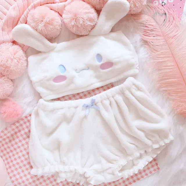 My Melody Cinnamoroll Pajama Two Piece Set