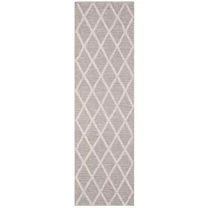 Natura Diamond Gray Runner Rug
