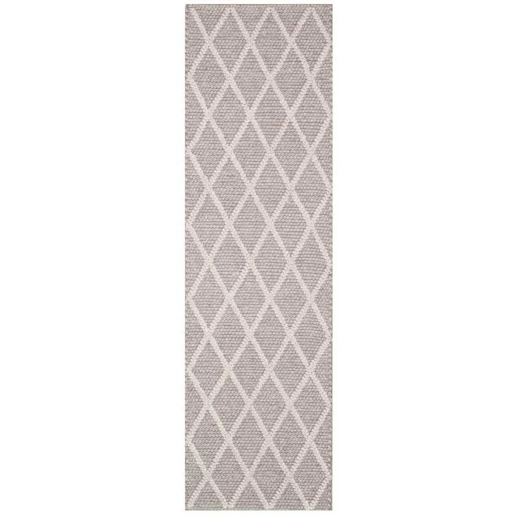 Natura Diamond Gray Runner Rug