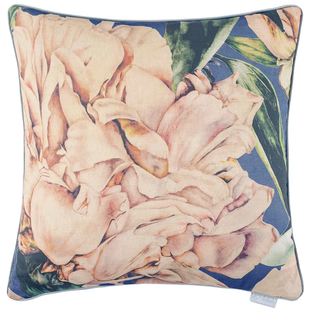 Parcevall Printed Feather Cushion Coral