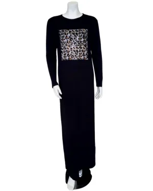 Pierre Balmingo Paris Leopard Stone Design Pull On Modal Nightgown
