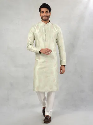 Pista Green Kurta Pajama | Azania