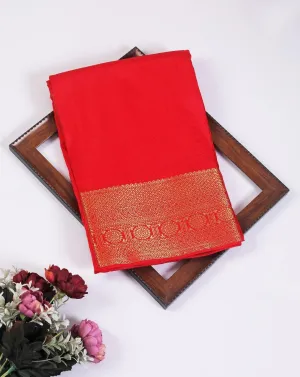 Pure Mysore Silk Sarees: Where Tradition Meets Luxury in red