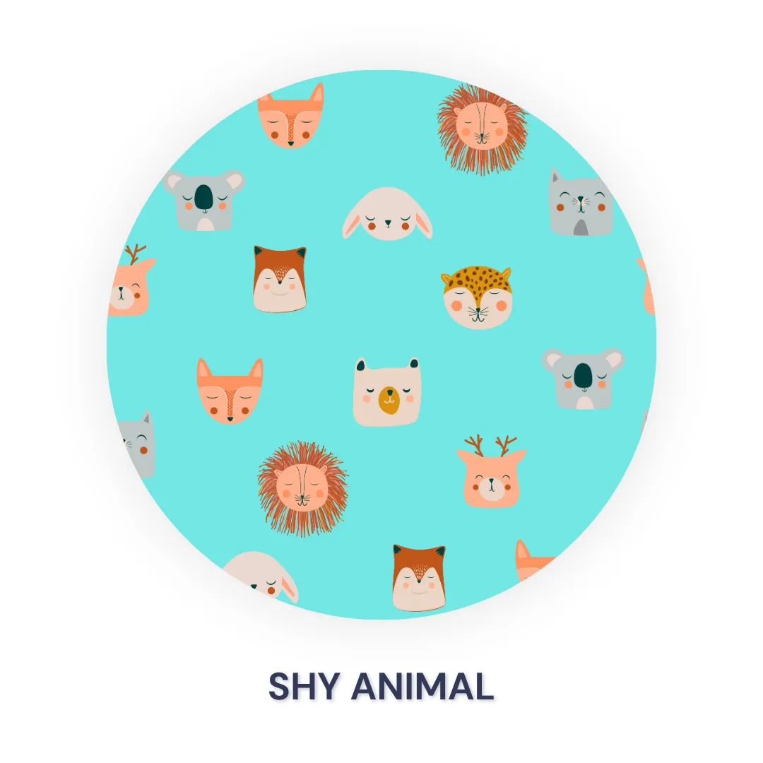 Shy Animals Kurta Set