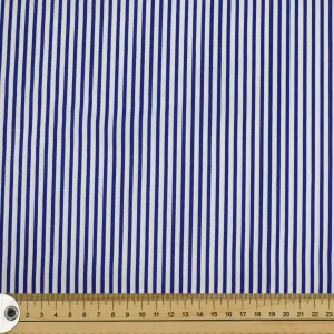 Small Stripe Cotton Print