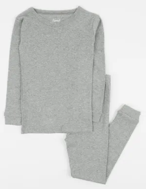 Solid Color Neutral Cotton Pajamas