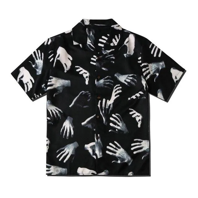Summer Hawaii Beach Shirts Harajuku Streetwear Summer Blouse