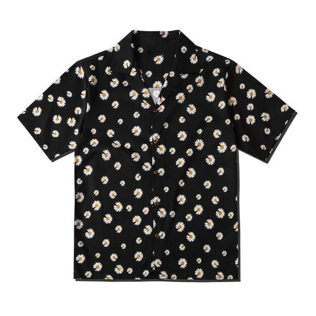 Summer Hawaii Beach Shirts Harajuku Streetwear Summer Blouse