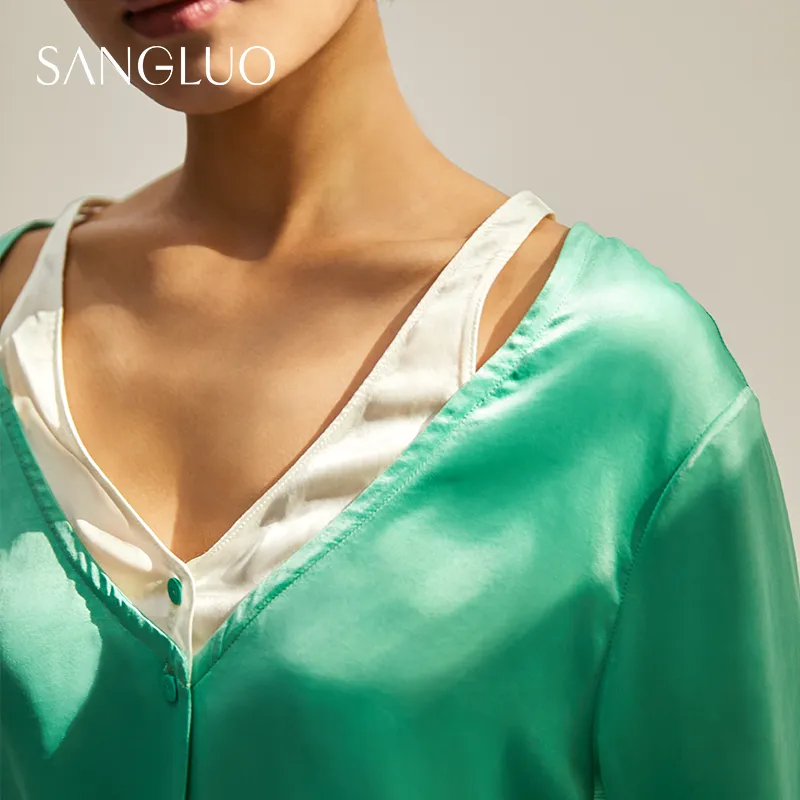 To Summer Silk Pajamas Set