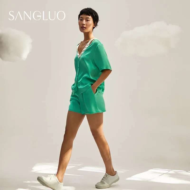 To Summer Silk Pajamas Set