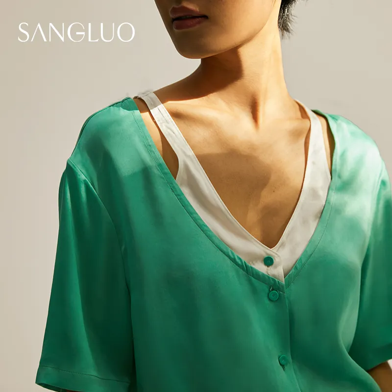 To Summer Silk Pajamas Set