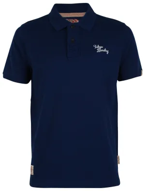 Tokyo Laundry Sophomore Navy Polo Shirt