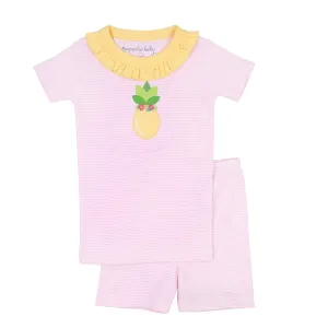 Tropical Pineapple Short Pajamas
