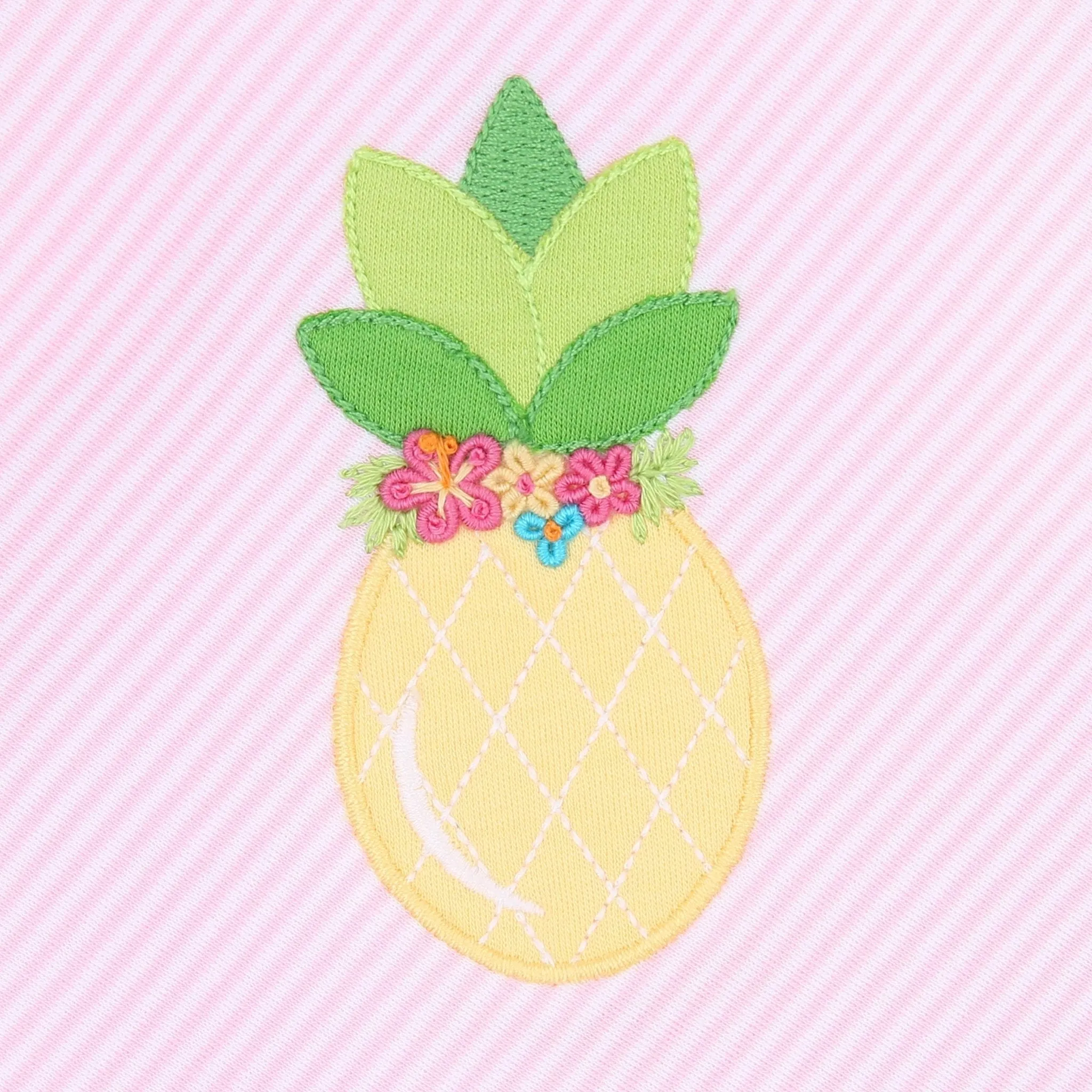 Tropical Pineapple Short Pajamas