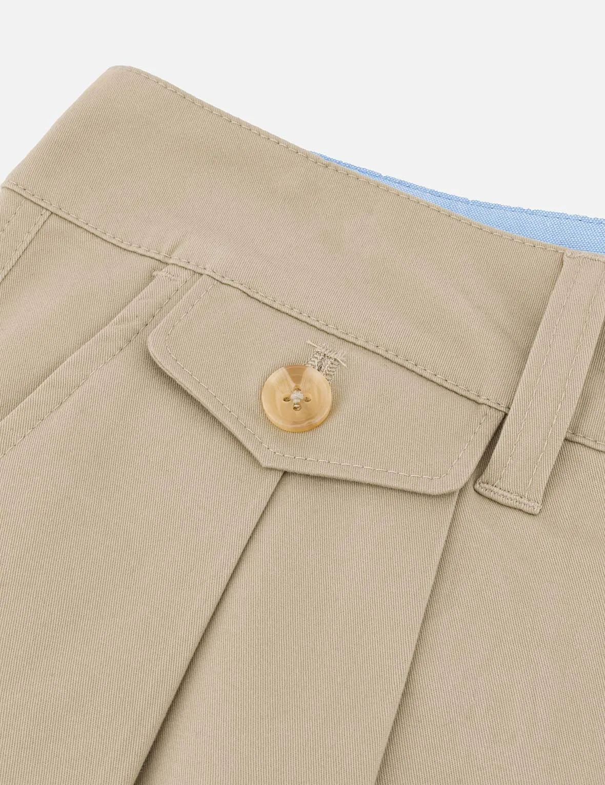 Wheel of Wisdom and Logo Embroidery Taper Chino