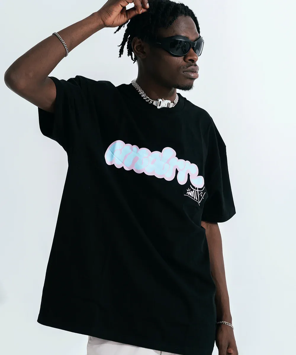 WNDRR Dunit Box Fit Tee (Black)